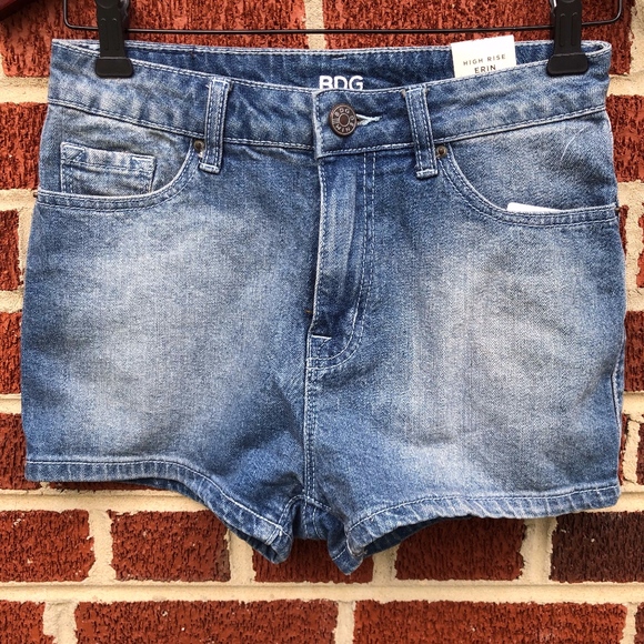 Buy 2 Get 1 Free: UO BDG High Rise Jean Shorts - Picture 1 of 3